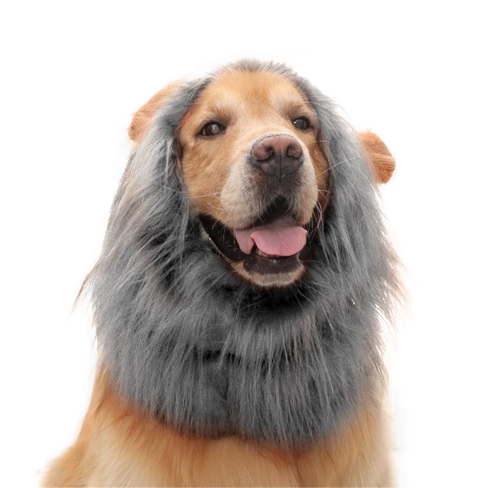 Pet Lion Mane Wig for Dogs Dog Halloween Fancy Dress Costume Accessory