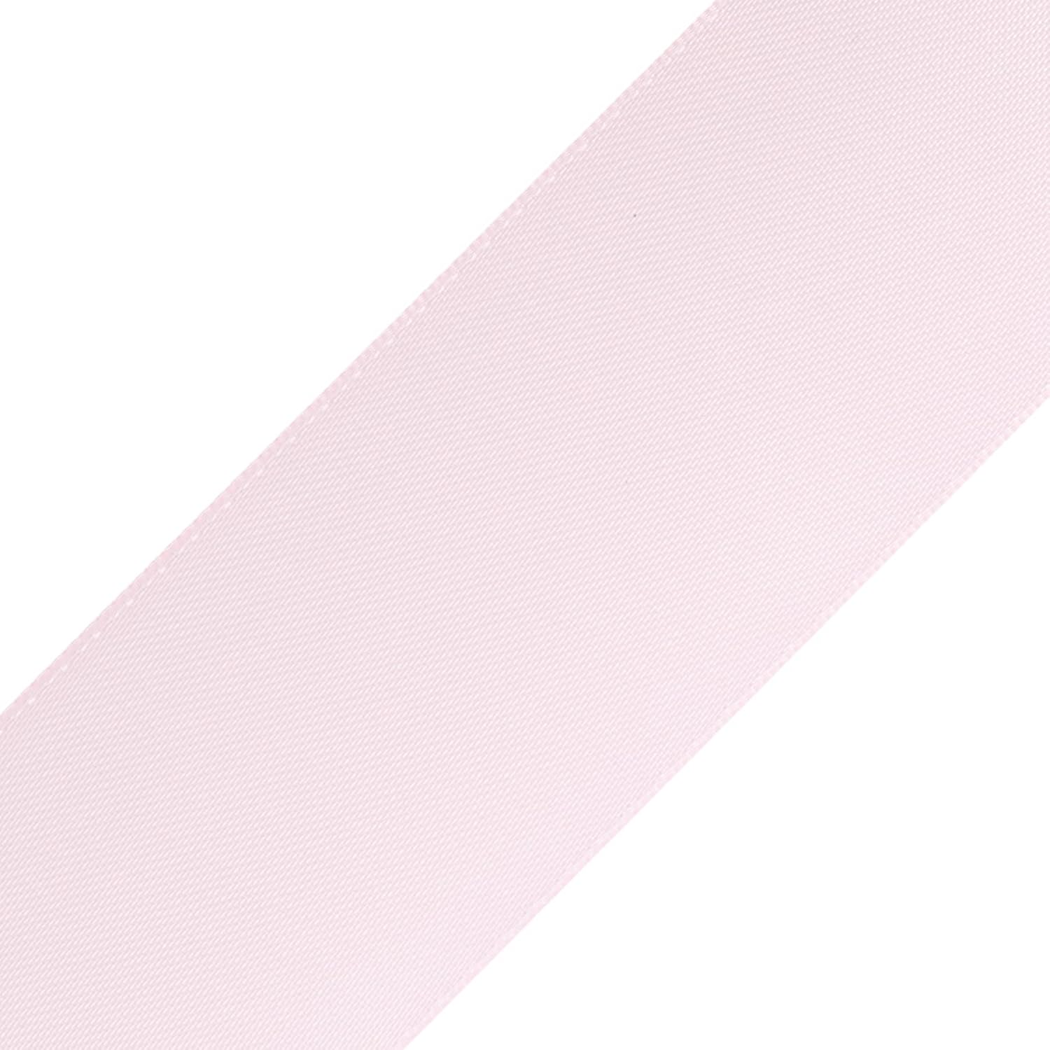 1-1/2" Inch Double Faced Satin Ribbon Solid Polyester Ribbon for Gift Wrapping, Crafts, Hair Bows, Wedding Party Decaration, Baby Shower Decoration Floral Arrangement (100 Yards, Lt. Pink)