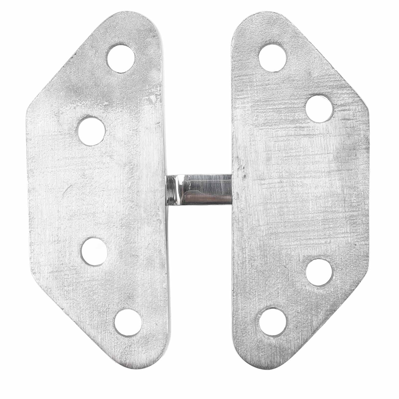 Bisagras para Escotilla de Barco, 4 Piezas Bisagras para Puerta de Barco Reemplazo de Bisagra de Escotilla de Acero Inoxidable para Yate Inflable de Barco Marino, 2.8 X 2.6