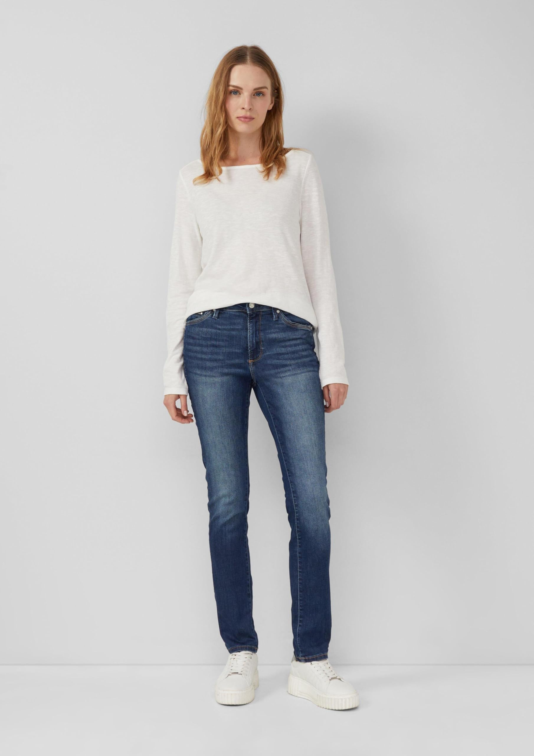 s.Oliver Jeans Betsy/Slim Fit/Mid Rise/Slim Leg