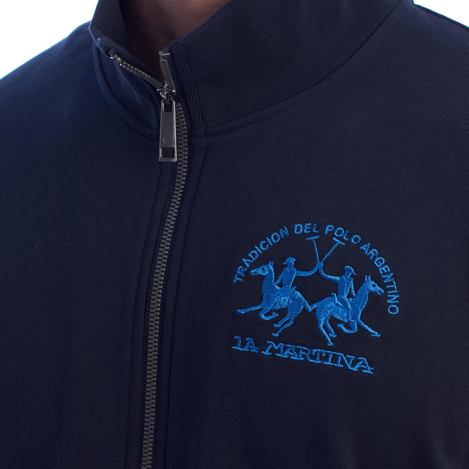 La Martina Sweat-Shirt zippé Coupe régulière pour Hommes YMF300-FP568