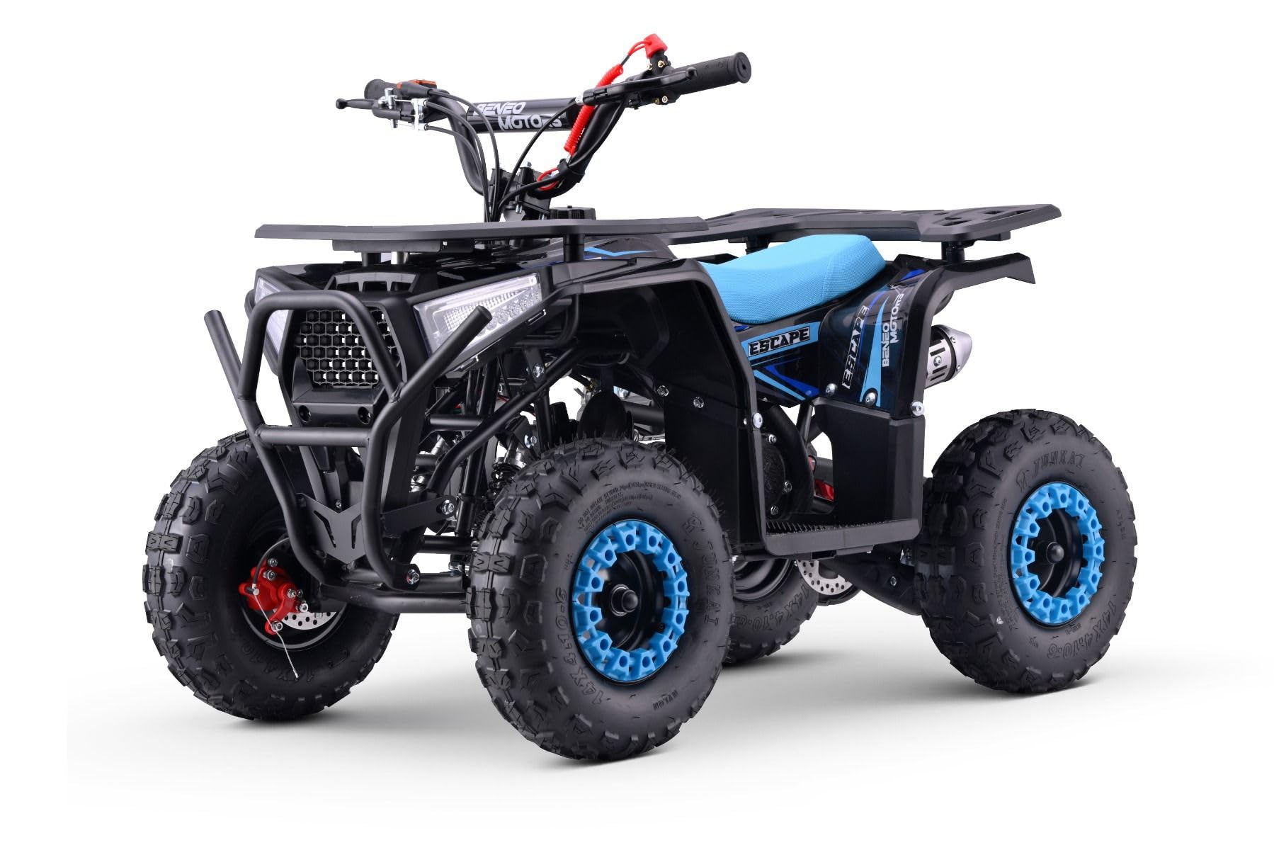 ATV – Pocket Quad für Kinder Beneo Motors Escape Blau – 49cc