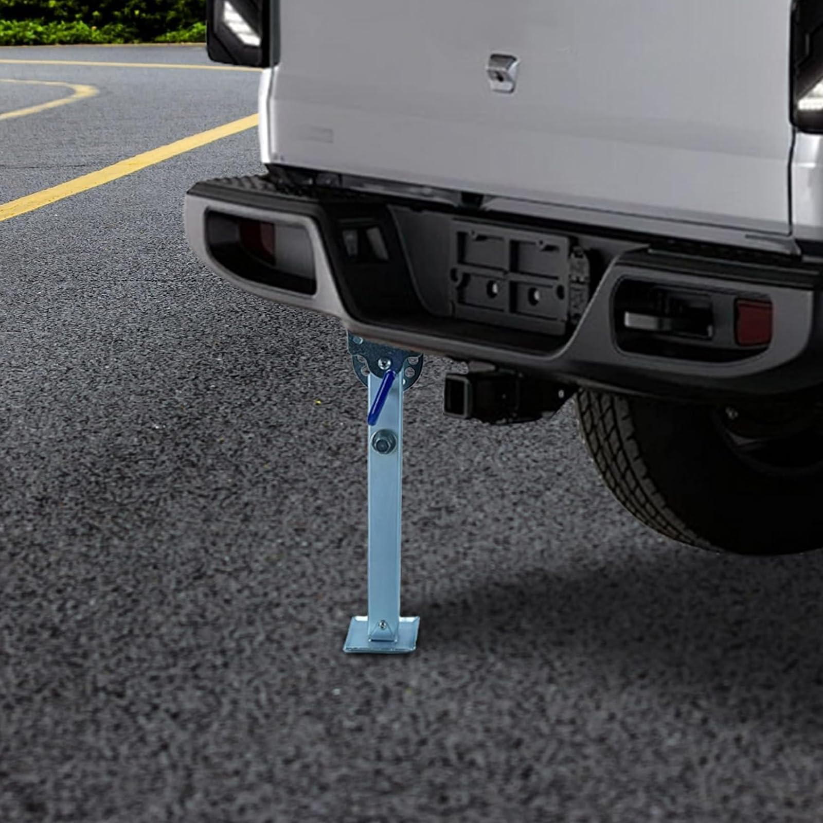 Estabilizadores para Remolques, Estabilizadores De Alta Resistencia para Caravanas Y Autocaravanas, Soportes De Aluminio, Capacidad De Carga De 1 Kg, Nivelación Ajustable, Gato Compacto para