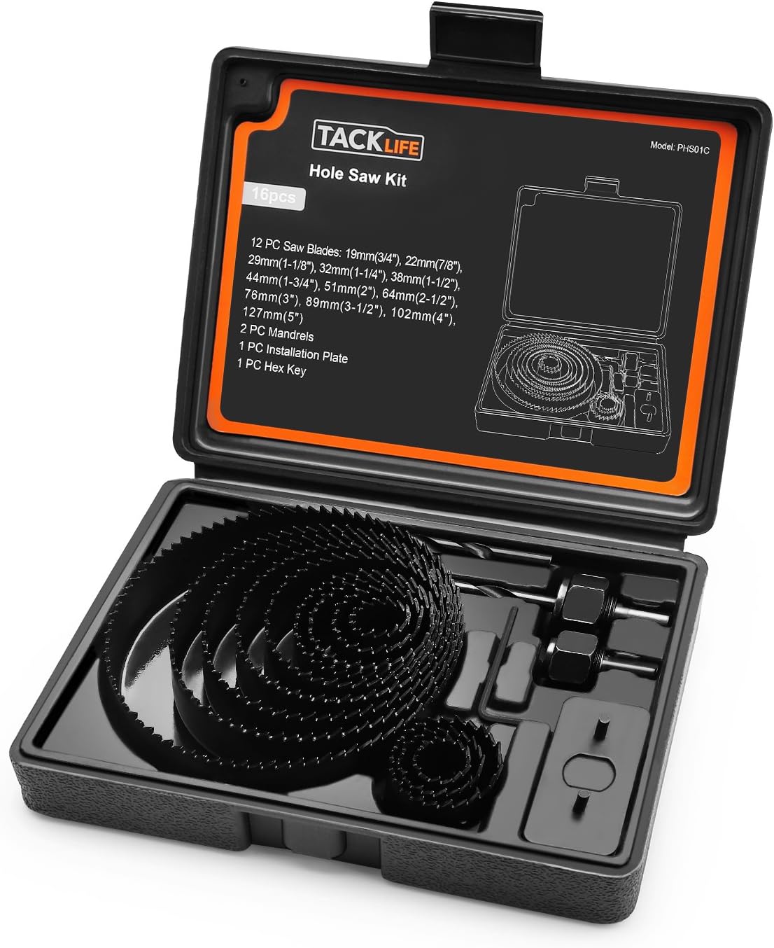 sega a tazza per metallo 70mm