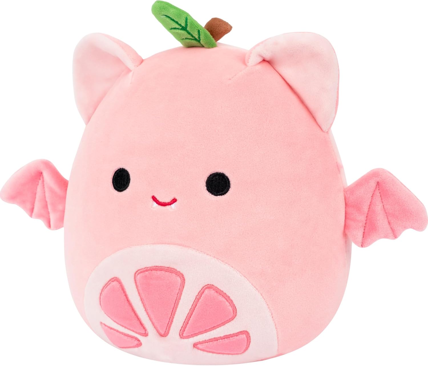 Squishmallows Original 8in Jabari The Pink Grapefruit Bat – Official Jazwares Plush (Little) image 2