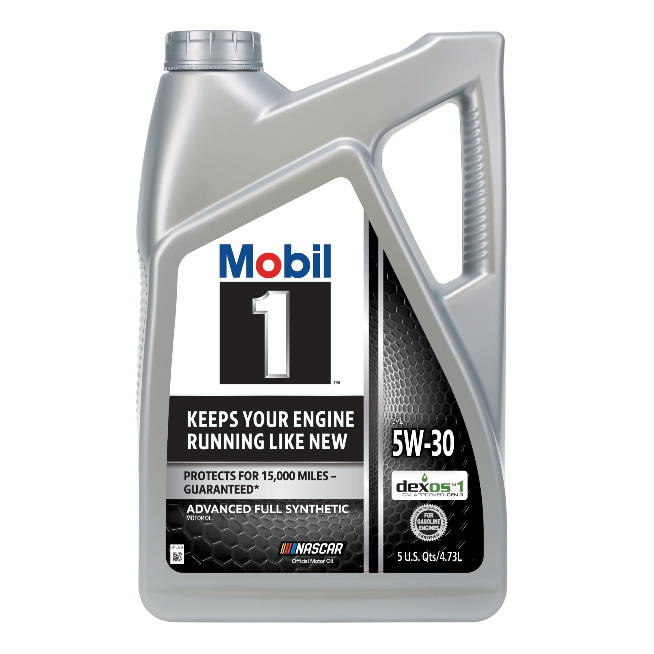 Mobil 1 Advanced Full Synthetic Motor Oil 5W-30, 5 Quart