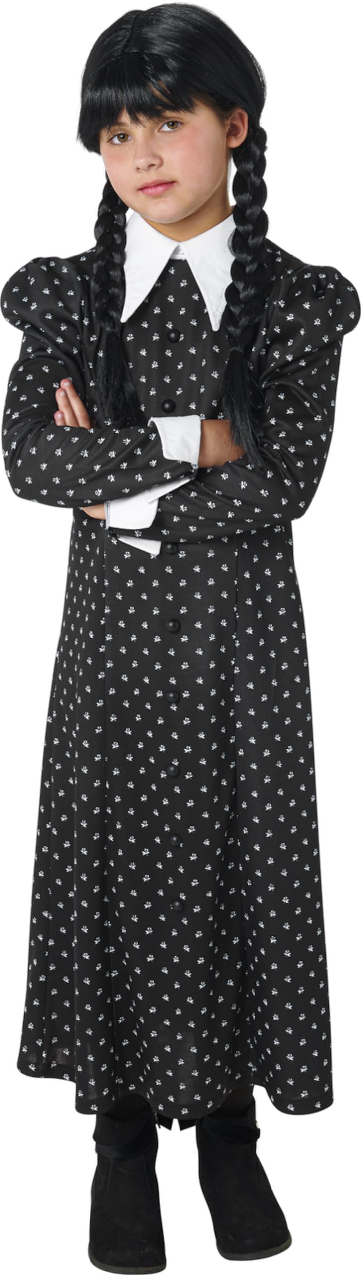 Rubies Mercoledì Serie TV: Mercoledì Addams Costume Dress per bambini