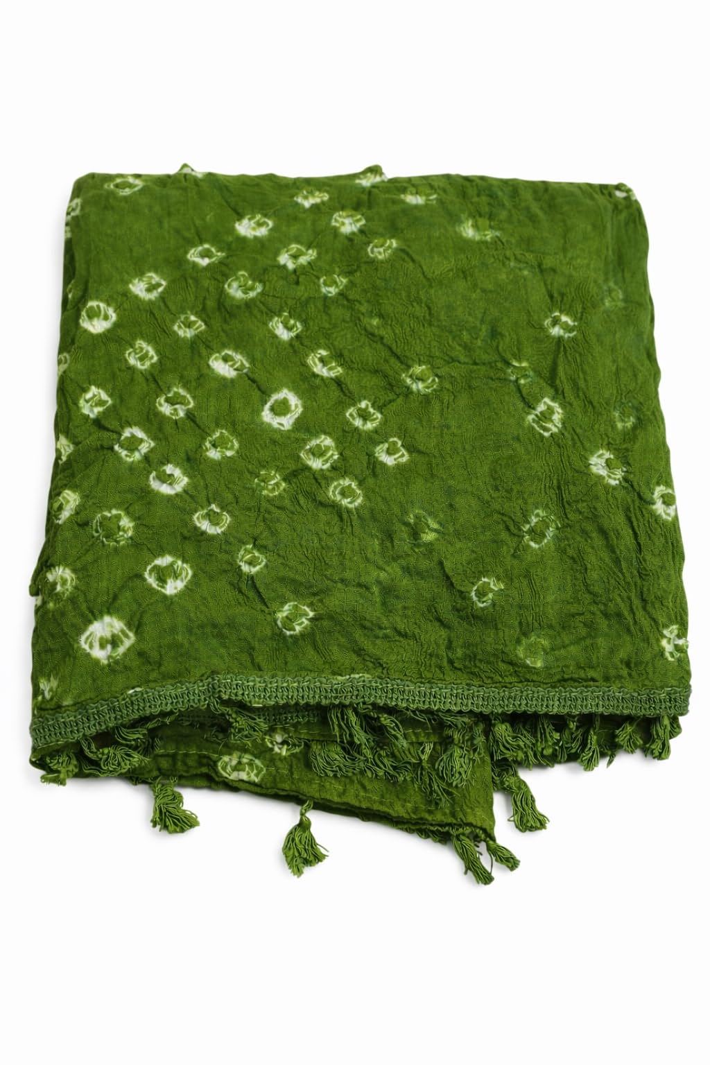 Fine Cotton Chunari Printed Dupatta with Tassels for Women | Soft & Lightweight Ethnic Dupatta-image-45