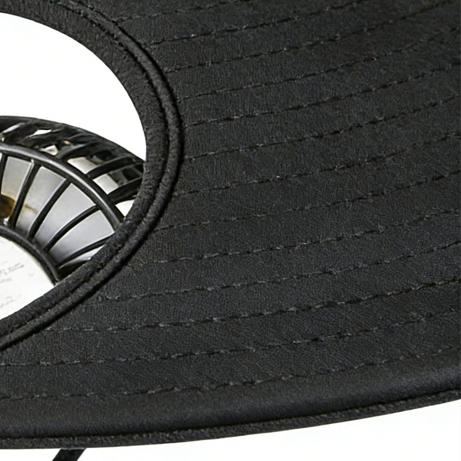Sombrero de trekking de ala ancha con carga USB – Sombrero de cubo con ventilador integrado, para actividades al aire libre: camping, correr, jardinería, viajes, vacaciones, festivales, verano