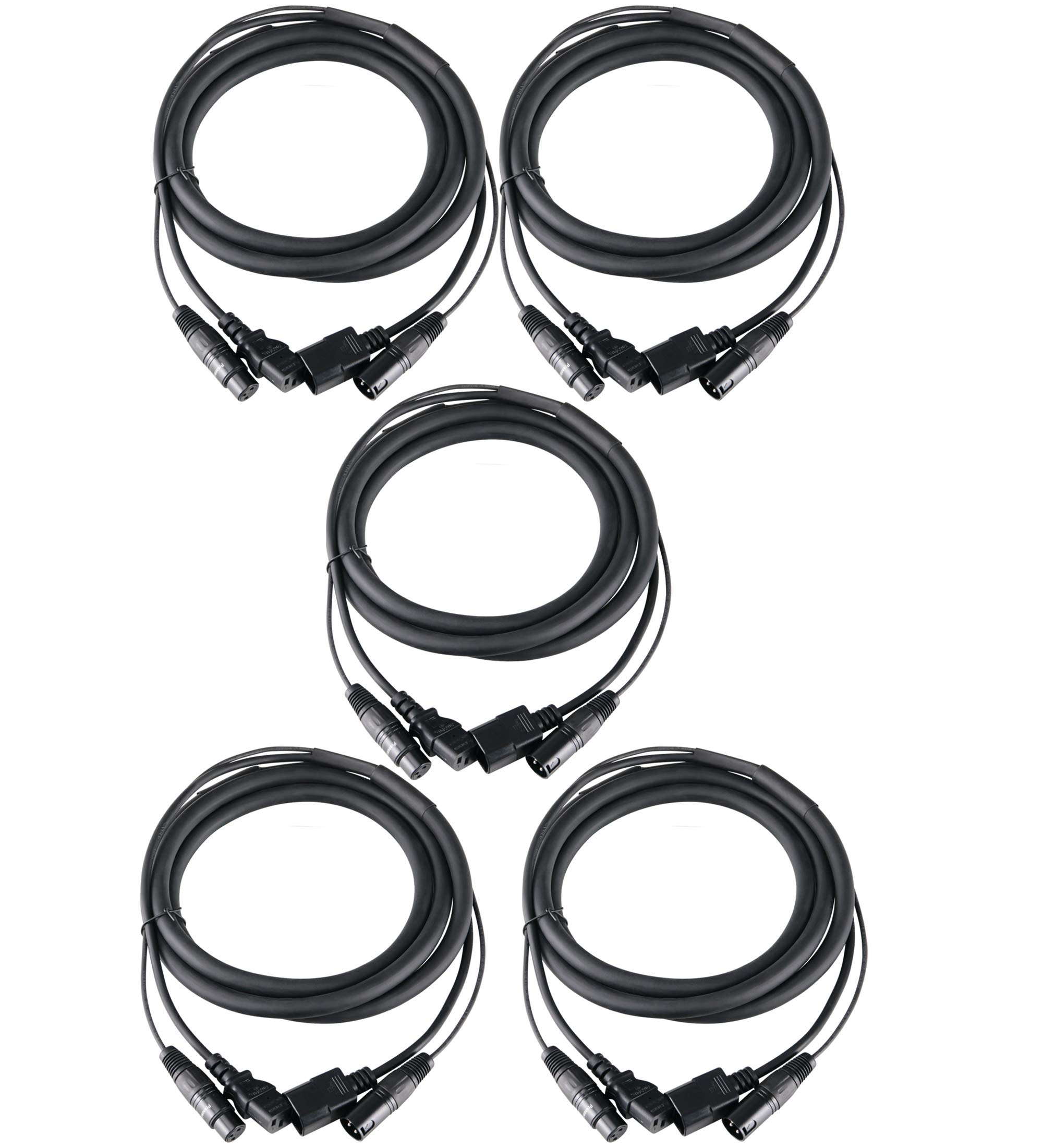 DAP FP-13 Hybrid Cable - Combikabel PowerCON True1 / 3-pin XLR - DMX - 15m kopen? | Stage Roads