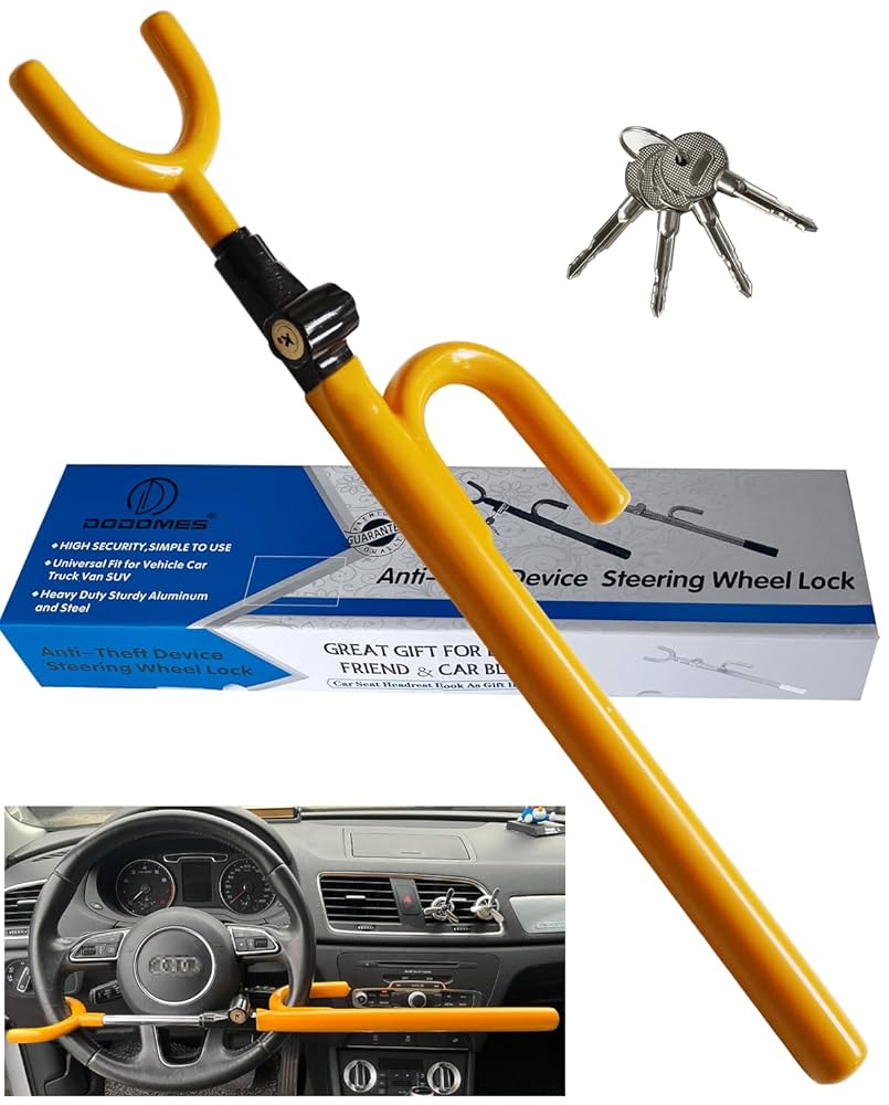 Amazon.com: Steering Wheel Lock Anti-Theft car Device Car