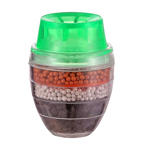 Bluelans Mini grifo de cocina purificador de filtro de agua de carbono, grifo de ahorro de agua de piedra a prueba de fugas, baño de cocina para el