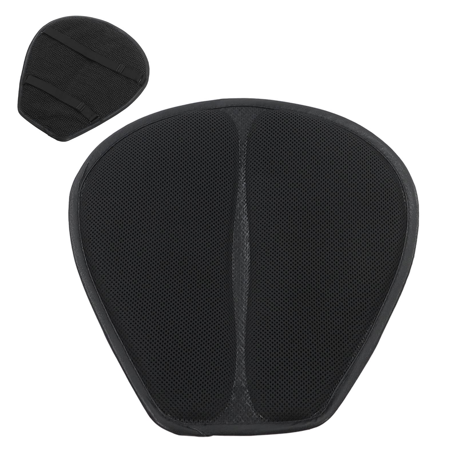 Poduszka do Siedzenia Motocykla Cruiser Air Pad Siodło Żel do Motocykla Poduszka do Siedzenia Siatka Chłodząca Oddychająca Tkanina Amortyzacja Oddychający Ochraniacz na Tyłek Chłodzący dla Jeźdźca
