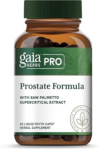 Gaia Herbs Pro Fórmula de próstata Suplemento que apoya la salud de la próstata* Apoyo antioxidante con té verde, granada de salvia blanca y raíz
