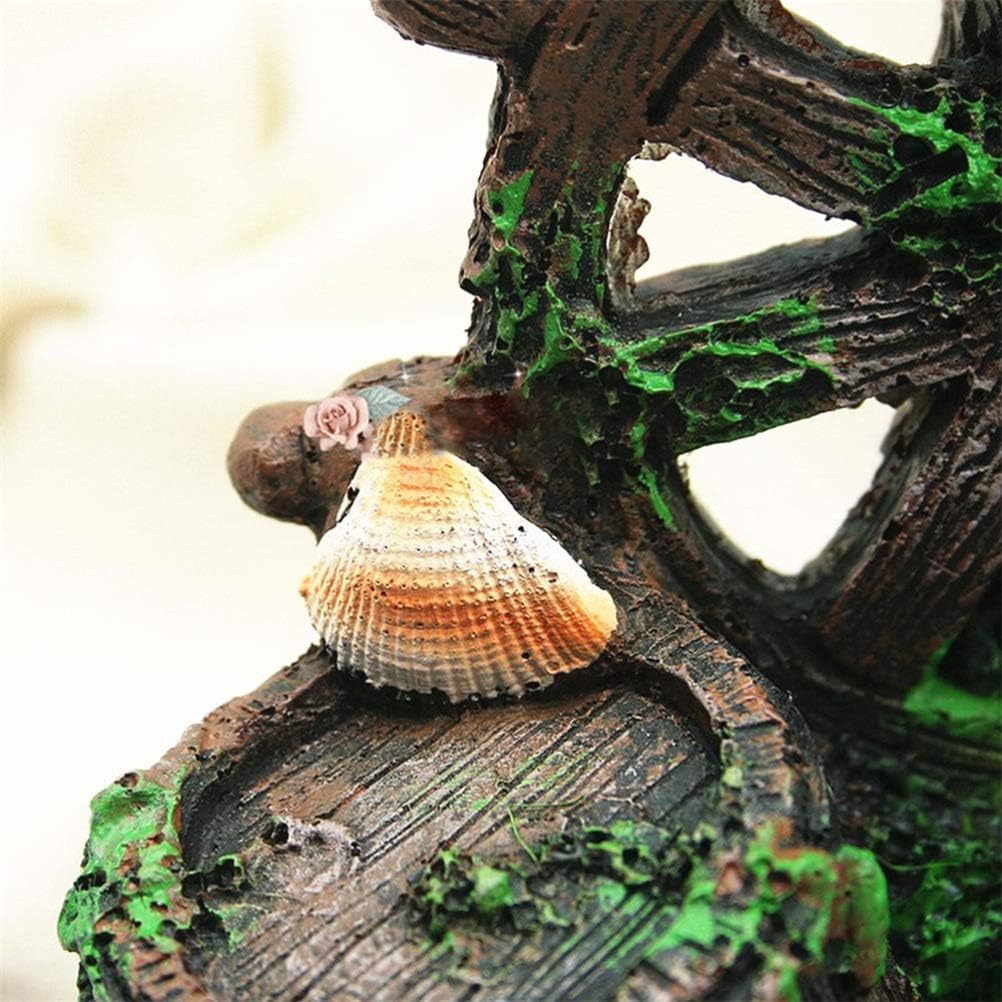 Resin Aquarium Ornament Plastic Decoration Plant for Fish Tank Accessories Home Pet Fish Tank Decor Supplies