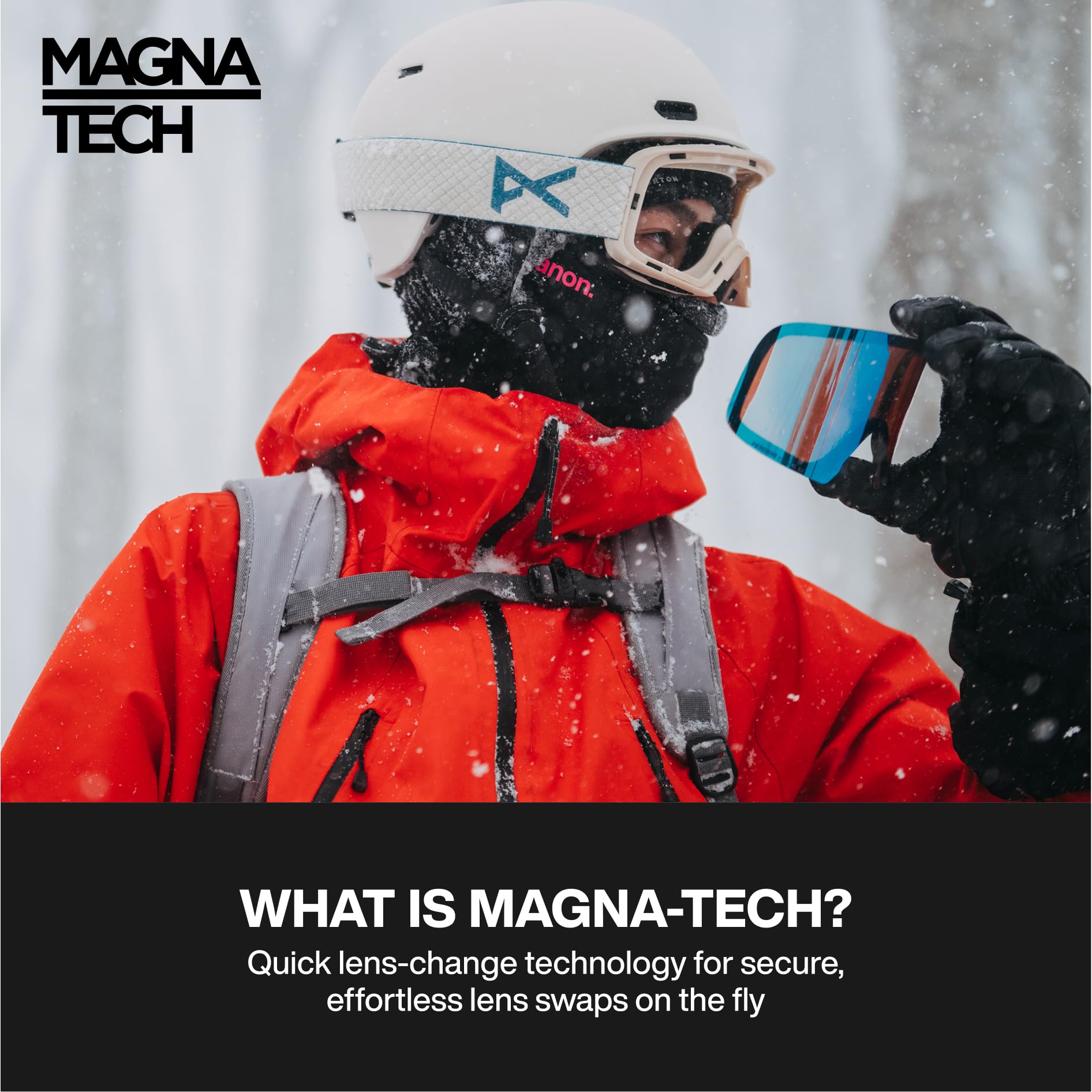 Amazon | [ANON] ユニセックス M6 ローブリッジフィット ゴーグル ＋