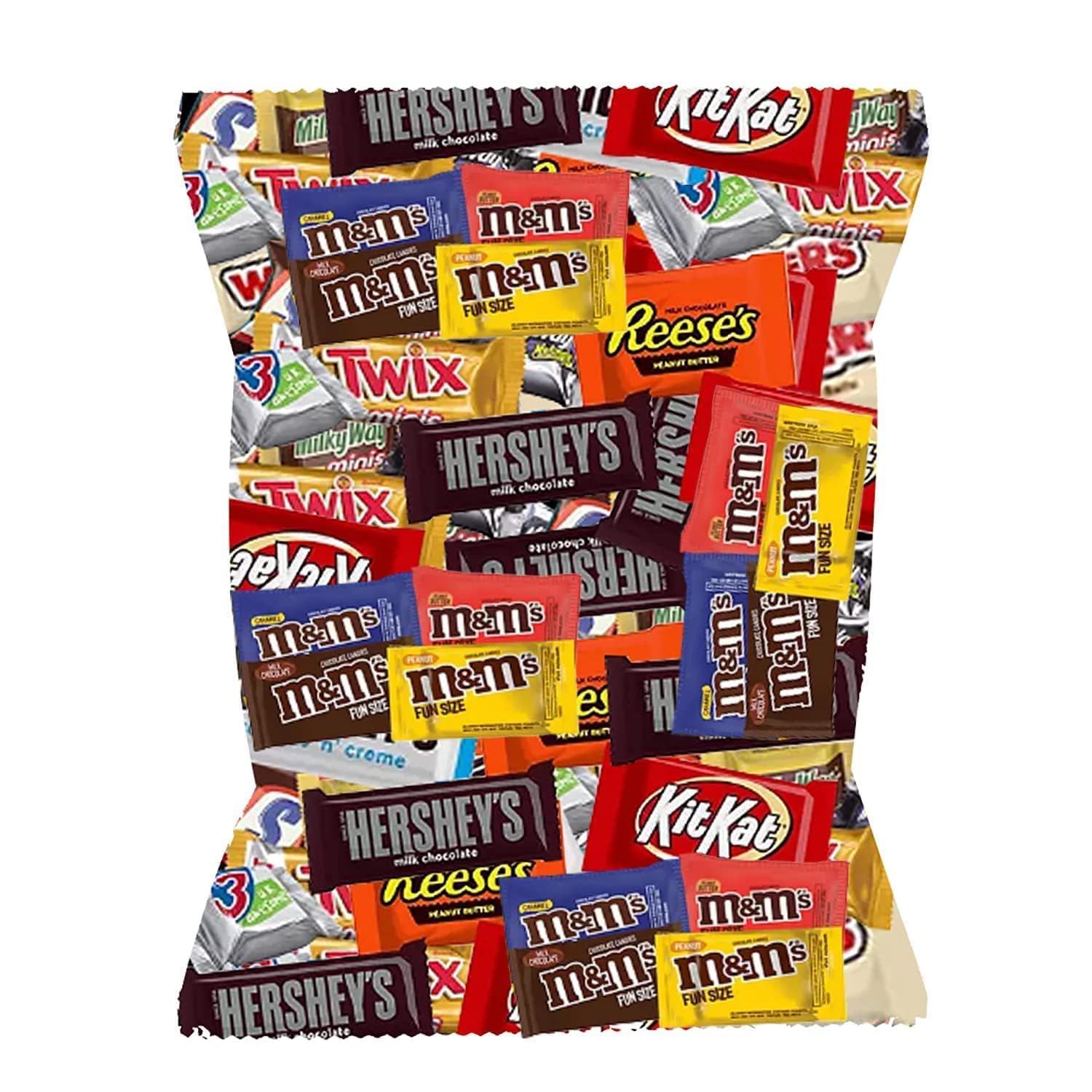 BEEQ BOX (5 Pound) Assorted Bulk Chocolate Mix - Bulk Chocolate - individually wrapped candy - party mix - candy assortment