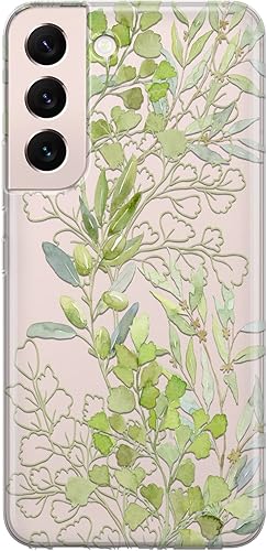 Miniatura 4 de Cavka Funda de teléfono compatible con Samsung Galaxy S23 Ultra S22 S21 FE 5G S20 Note 20 10 Plus hojas de olivo ligeras a prueba de golpes, plantas