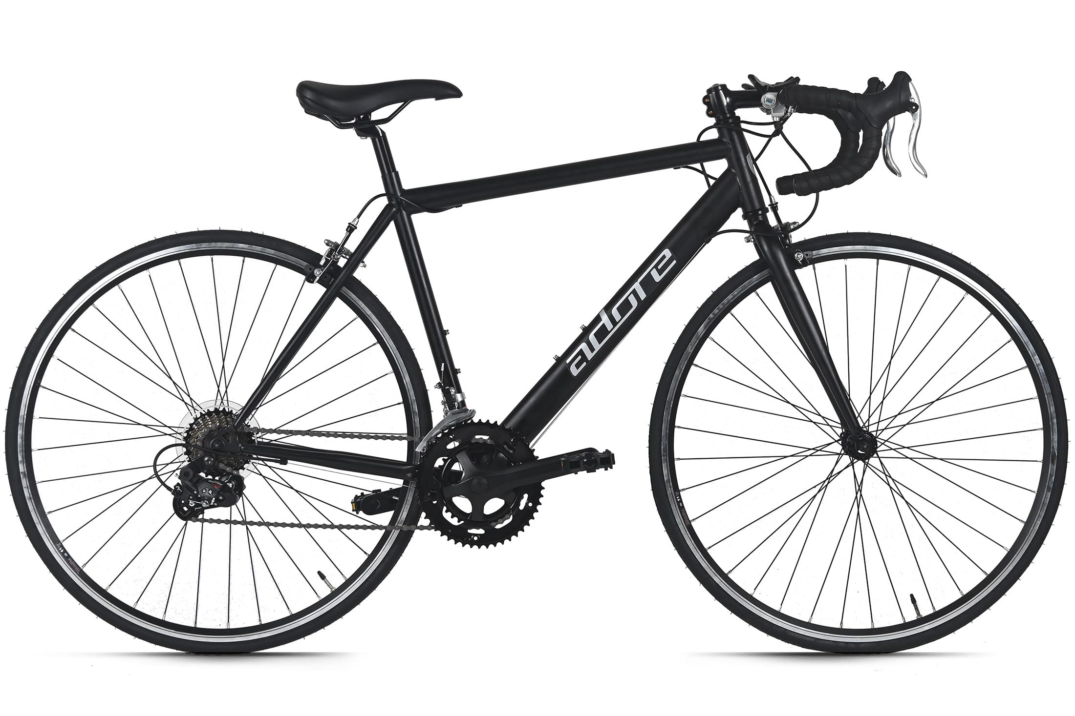 Adore Rennrad 28'' Racer Schwarz 14 Gänge RH 51 cm