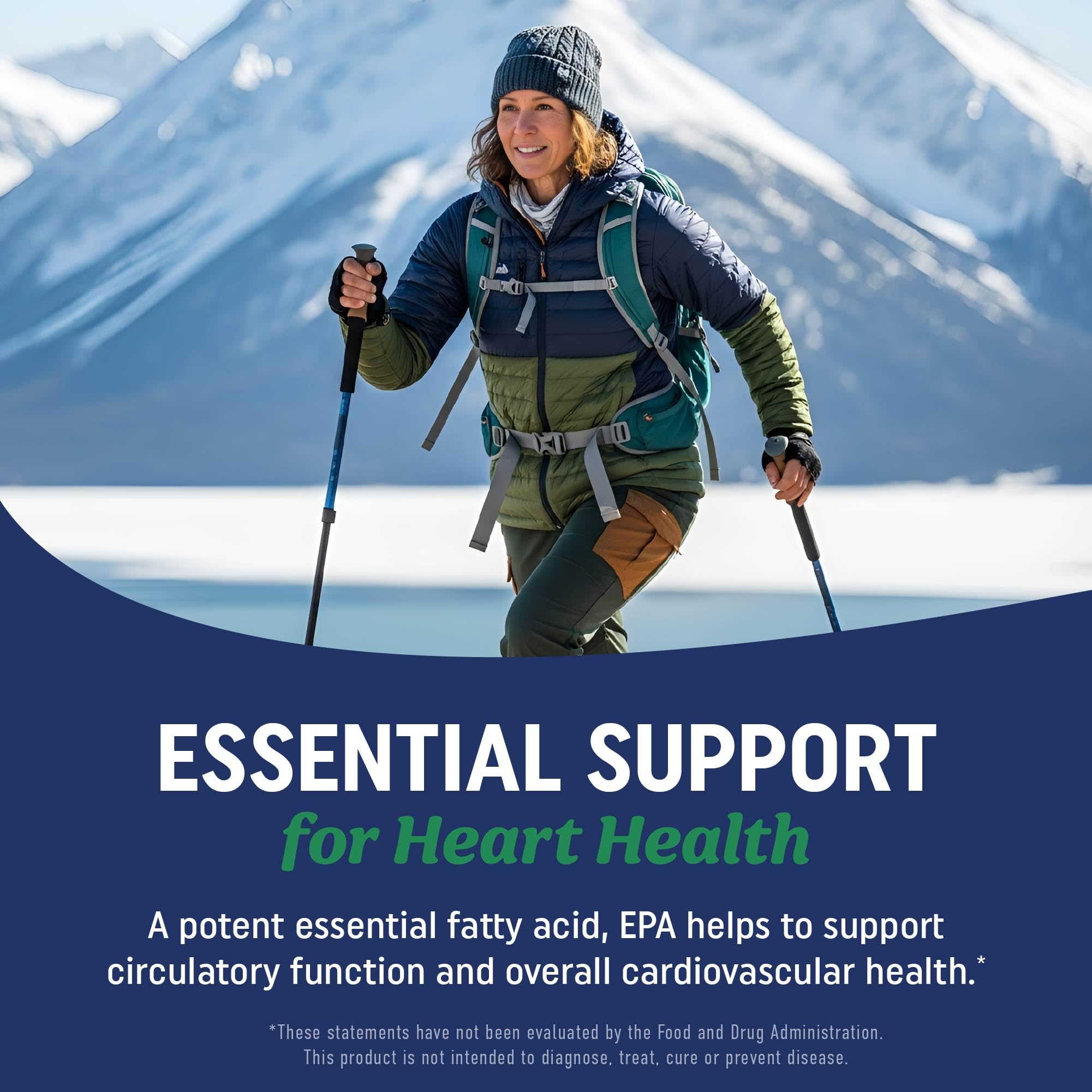 EPA Ultra 1105MG, Heart Health & Cellular Support, Omega 3 Fish Oil, 60 Ct — Amazon image 3
