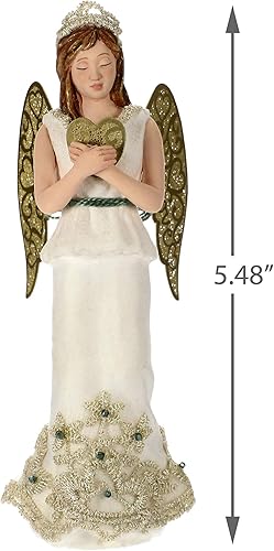 Miniatura 3 de Hallmark Adorno de recuerdo 2019 Año de Navidad con fecha de amor de ángeles