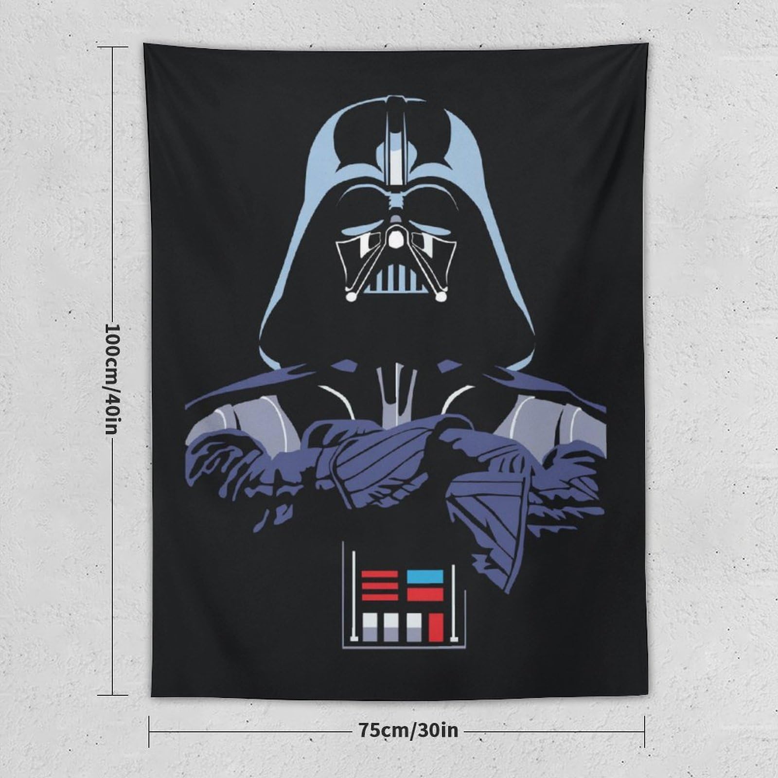 Amazon.co.jp: タペストリー スター ウォーズ ダースベイダー 壁掛け