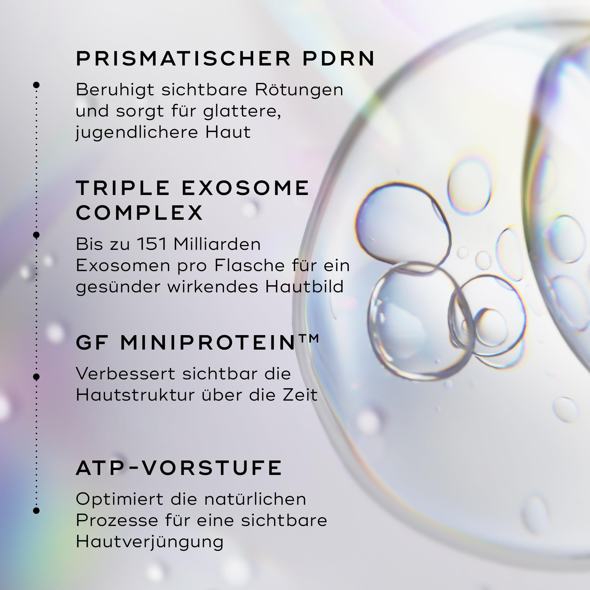 Medik8 Exo-PDRN Prismatic+, Serum für Vitalität, Triple-Exosom - 30 ml | Inspiriert von Polynukleotid-Behandlungen; 60% tieferes Eindringen als Lachs-DNA; prismatisches PDRN, 3-fach Exosom-Komplex