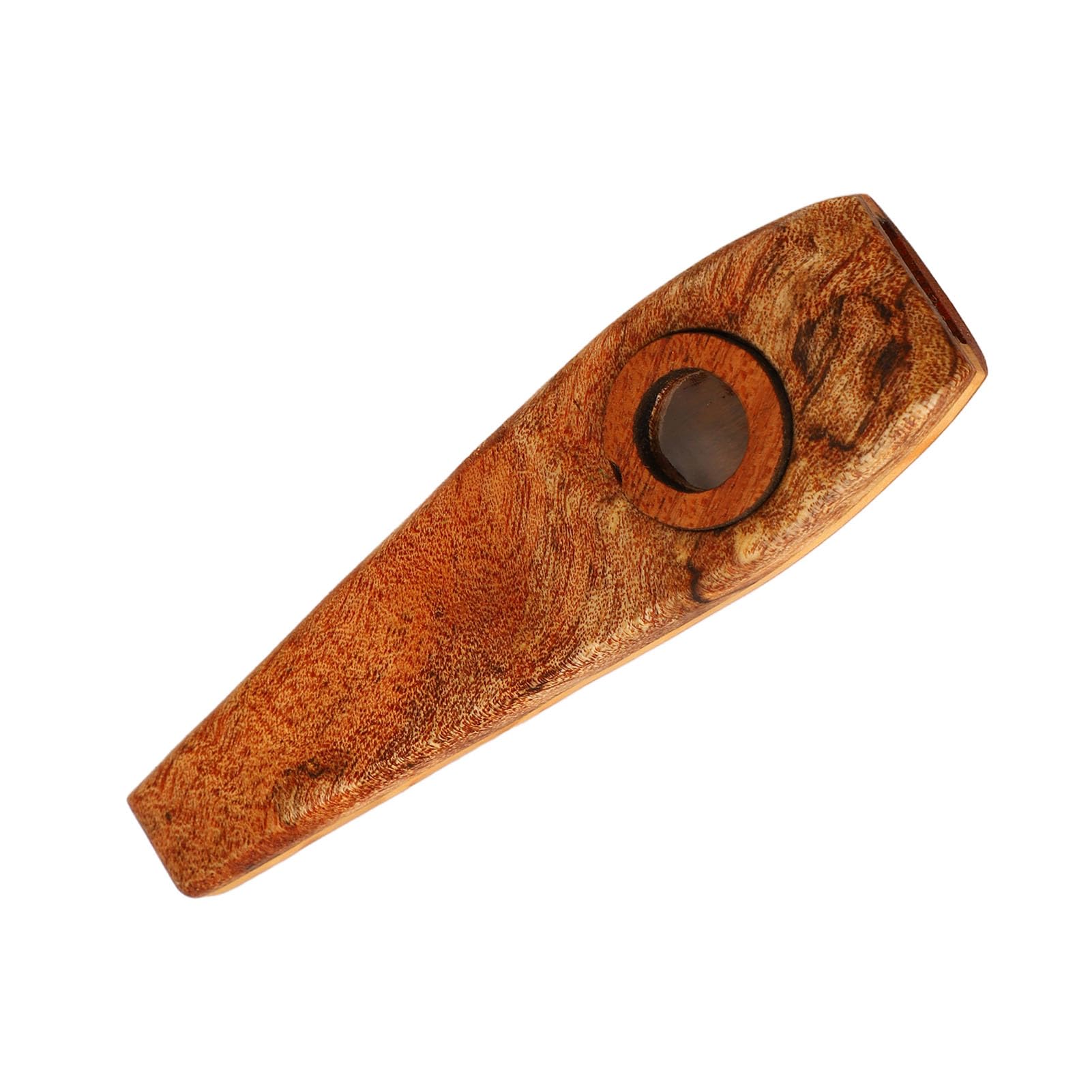 Maple Wood Flute Kazoo Flute Wind Instrument, Musical Instrument with Wide Range, for Family and Friends, Compact Size, Lightweight