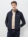 U.S. POLO ASSN. Mens Transitional Jacket With Conceled Hood Full Sleeve Jackets (USJCKS028_NAVY_S) gallery image