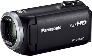 【整備済み品】 Panasonic パナソニック HDビデオカメラ V480MS 32GB 高倍率90倍ズーム ブラック HC-V480MS-K デジタルハイビジョンカメラ