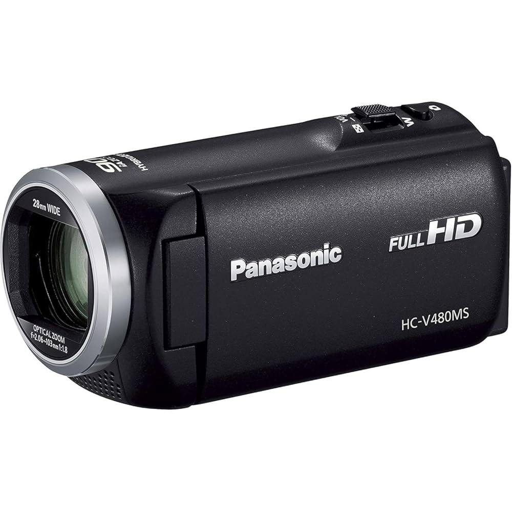 【美品】Panasonic HC-V480MS ビデオカメラセット【動作確認済】 美品 Panasonic ビデオカメラ HC-V480MS 動作確認済 Amazon.co