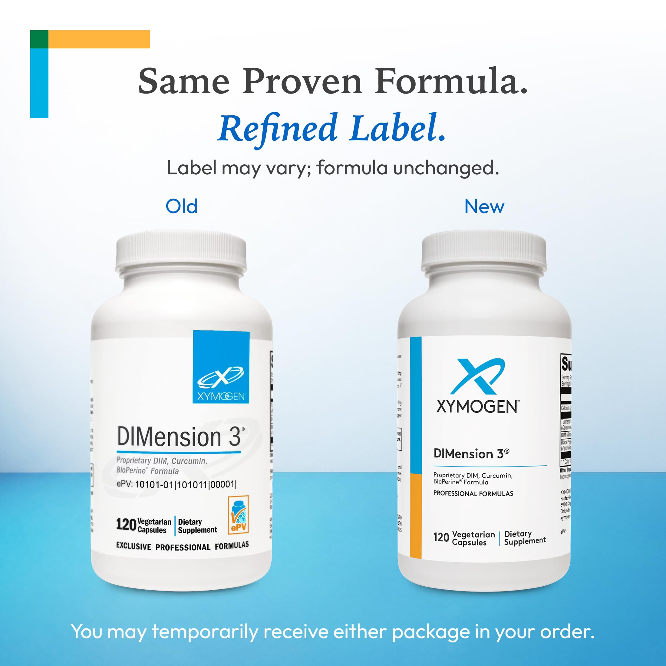 XYMOGEN Dimension 3, 120 Capsules — Amazon image 3