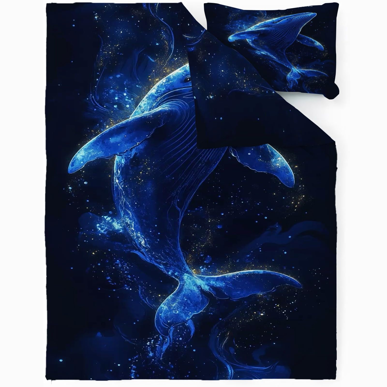 Housse de couette 200x200 baleine pour transformer la chambre d'enfant en ocean de douceur