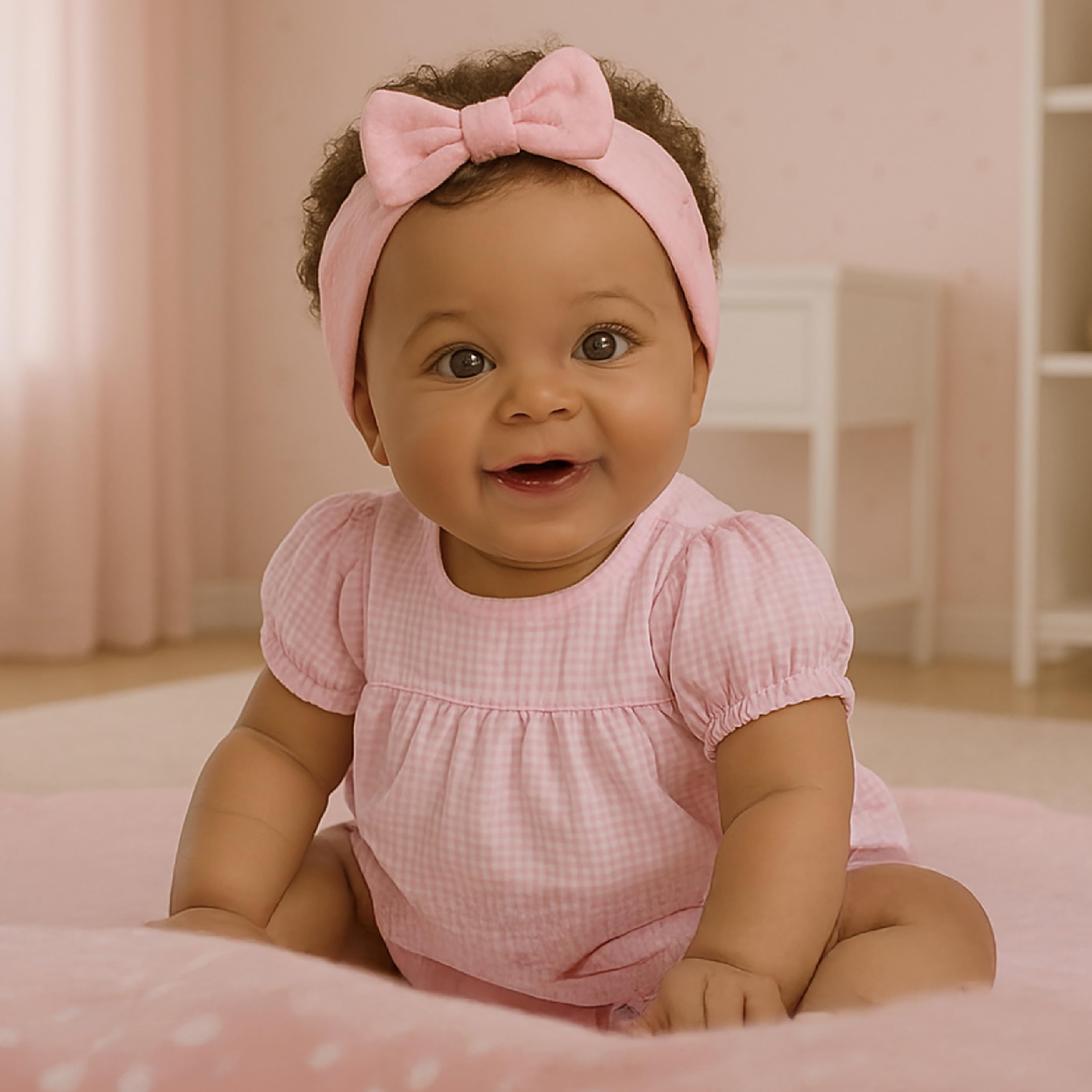 Paradise GalleriesToddler Girl Doll Ping Lau Designer Collection 20 Inch Lifelike Doll with Magnetic Pacifier Best Birthday Gift - Daisy May