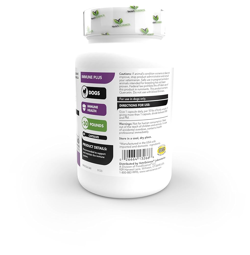 Amazon.com: VetriScience Immunity Health Easy-Open Capsules