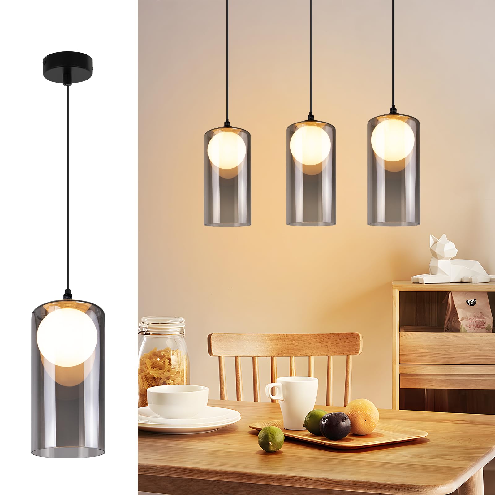 CBJKTX Esszimmerlampe Hängeleuchte