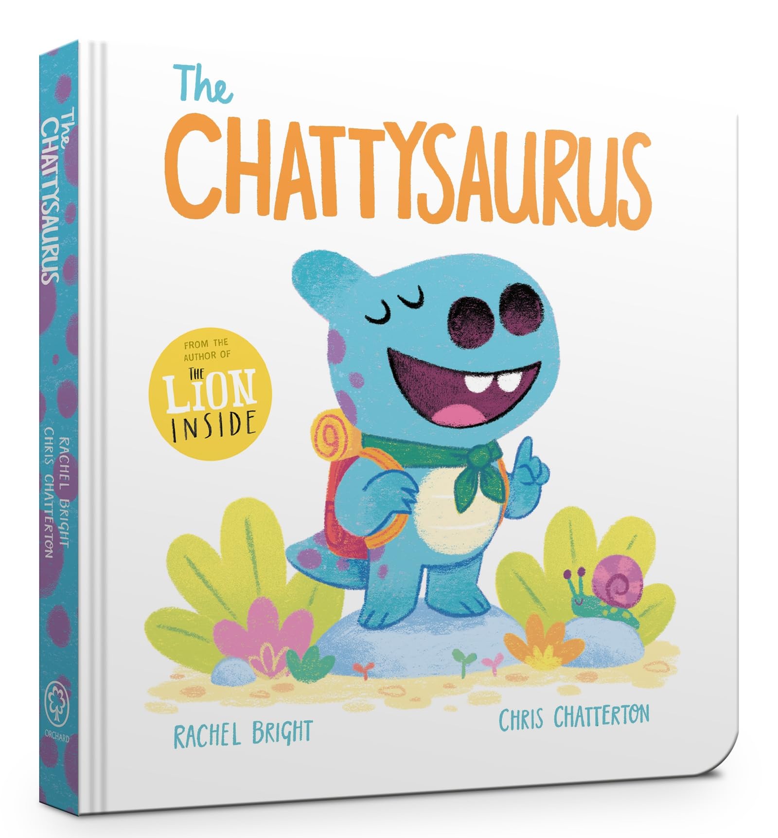The Chattysaurus Board Book by Rachel Bright (Board book)
