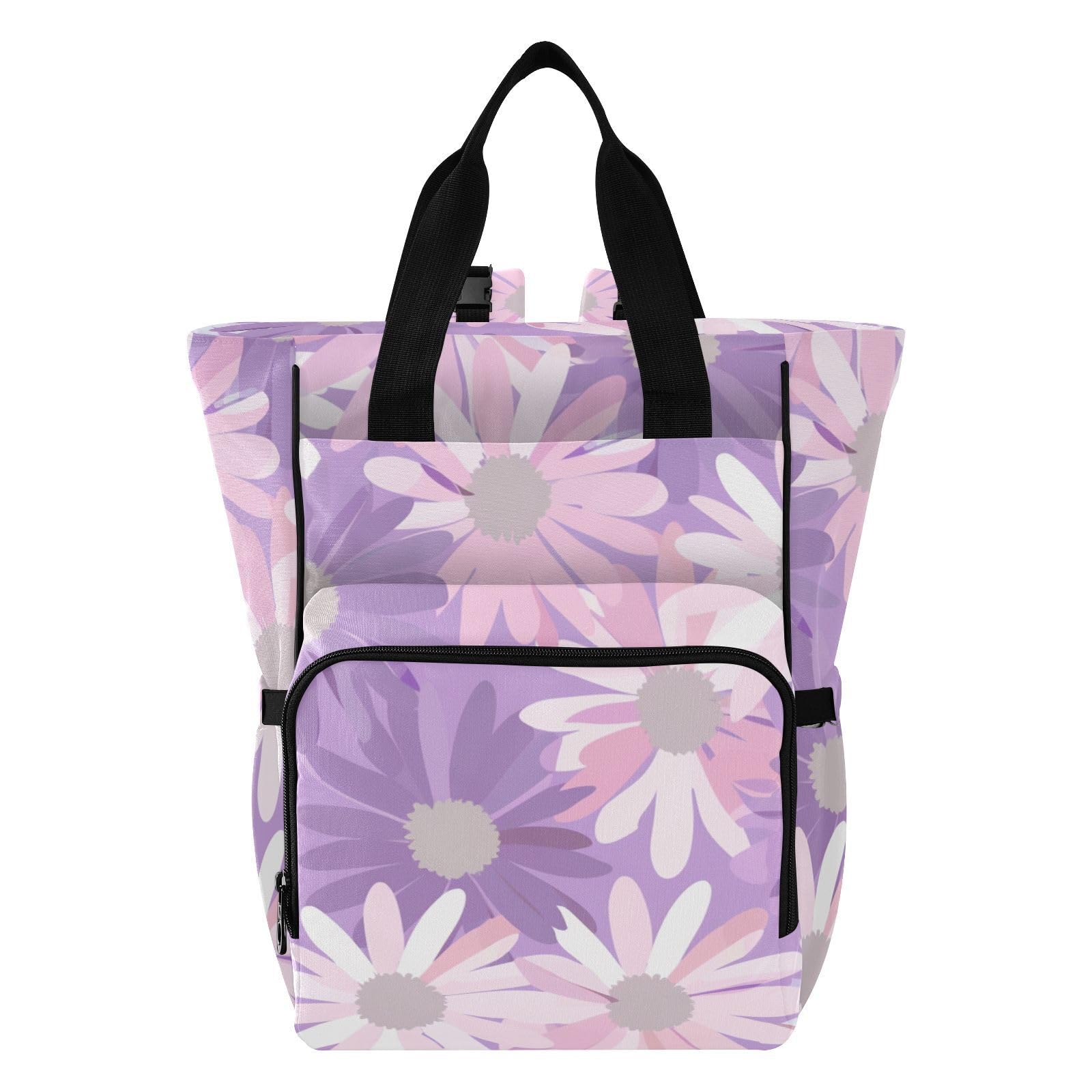 Bolsas de bebé para mamá suaves flores de lavanda pastel