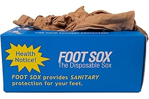 Leather Hero Disposable Nylon Try-On Socks