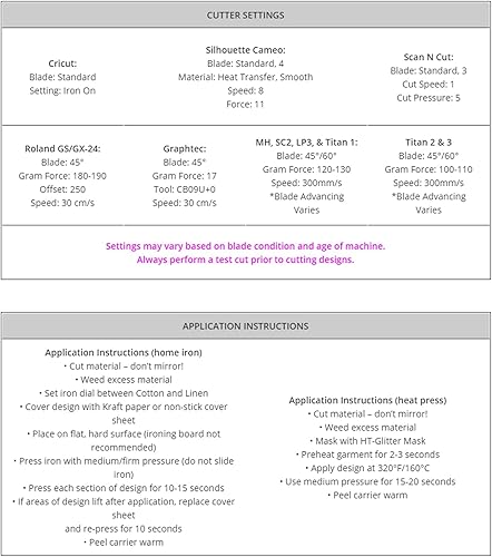 Miniatura 5 de HTV4U Vinilo de transferencia de calor con estampado de concienciación sobre el cáncer de mama con purpurina (flores de cinta rosa, 12 pulgadas x 3