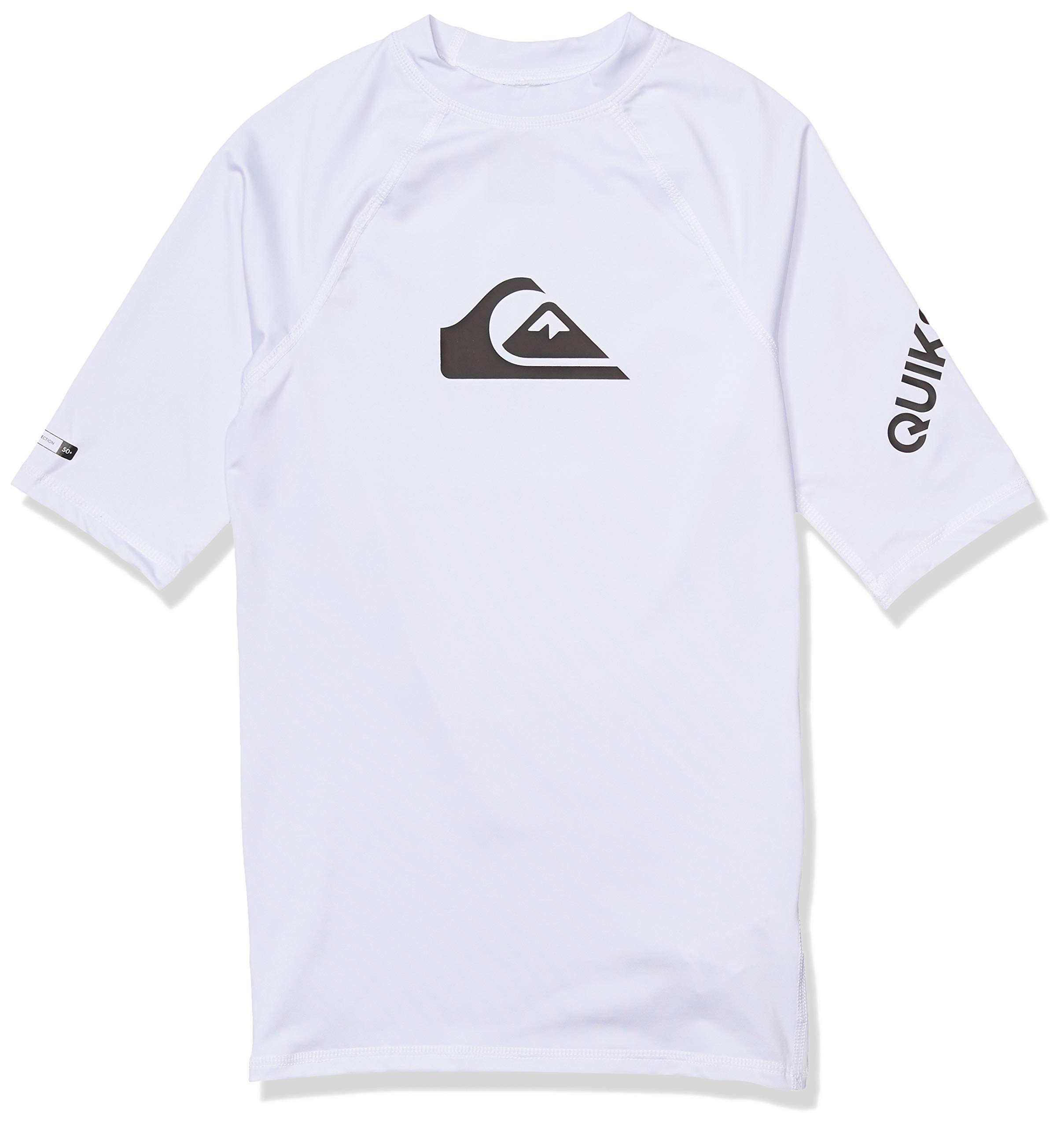 QuiksilverBoy's All Time Short Sleeve Youth Rashguard Surf Shirt Rash Guard