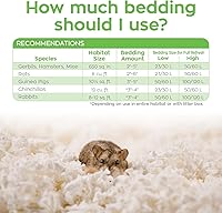 Vista 7 de Carefresh - Ropa de cama para mascotas pequeñas de papel natural blanco 99% libre de polvo con control de olores, 10L, blanco