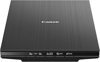 Canon LiDE 400 Scanner de Documents (Noir) - Design Peu Encombrant avec Connectivité USB Type-C, Fonctionnement Facile avec Une Seule Touche - Idéal pour la Maison ou Le Bureau