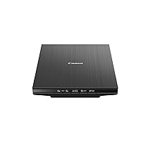 Canon LiDE 400 Scanner Documenti e Fotografico Piano (Nero) – Design Salvaspazio, Porta USB Type-C, Facile da Usare – Ideale per la Casa o l’Ufficio