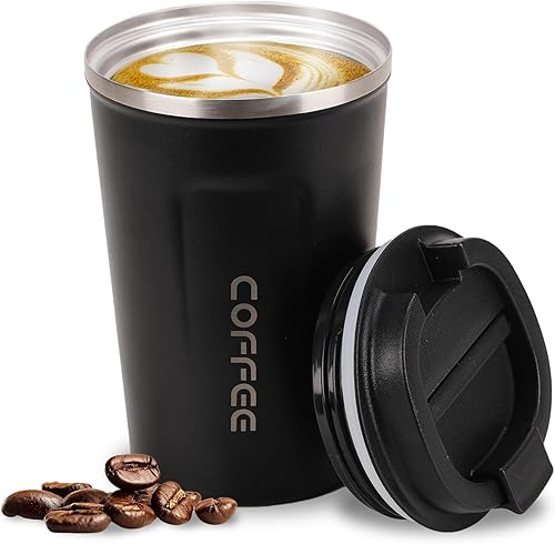 Smarthers Termo Café o Te - Taza Termo Cafe para Llevar, Vaso Termico con Manten