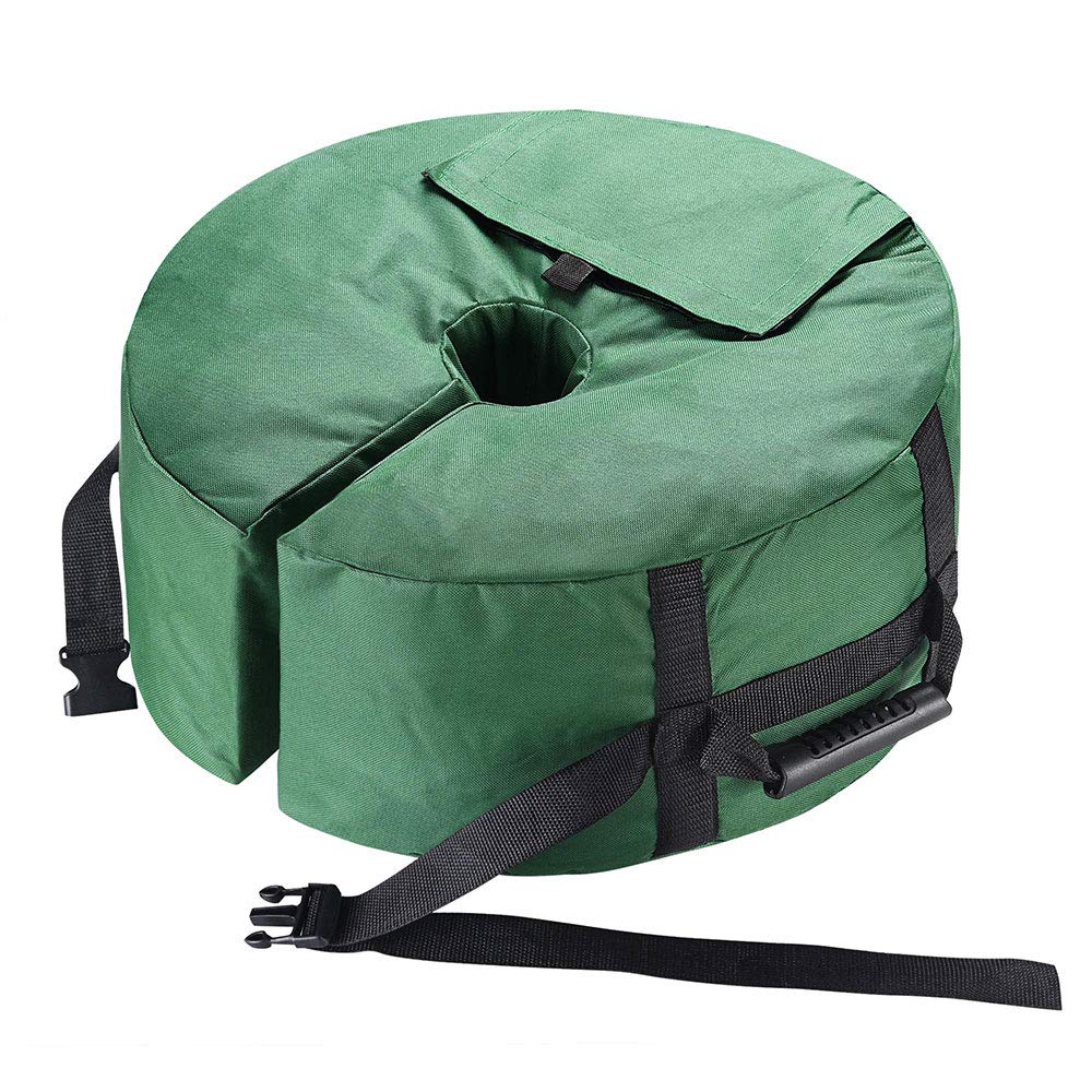KingPavonini 16" Round Weight Sand Bag 600D Oxford Fabric for Outdoor Patio Table Umbrella Offset Cantilever Base Stand US Delivery