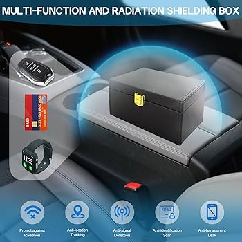 Faraday Box Samfolk - Anti-Theft Key Signal Blocker (Small) Blocker Pouch