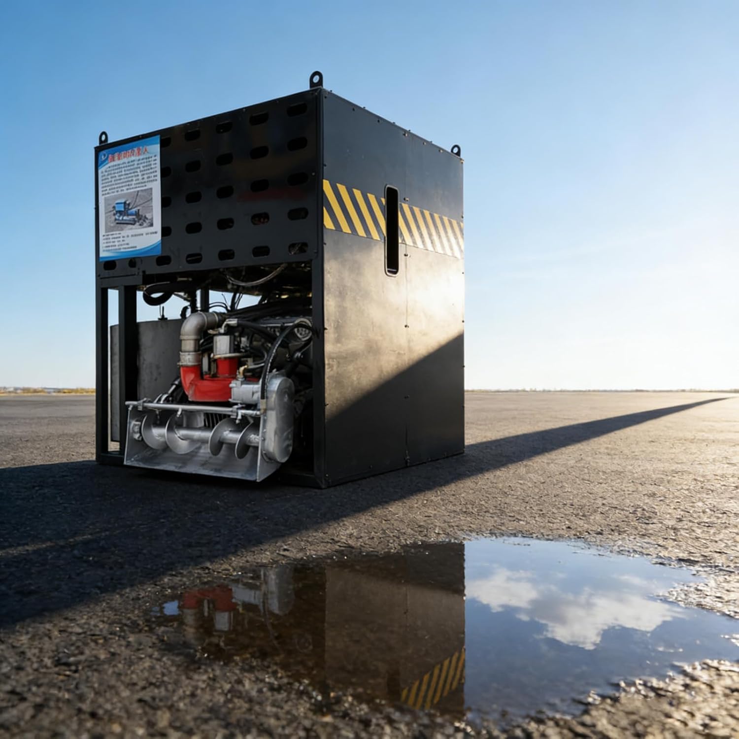 Portable Desilting Robot for Canal and River Maintenance, Powerful Sludge Removal Robot for Efficient Waterway Cleaning