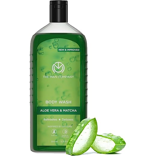 Man Co Aloe Matcha Body Wash 200ml 200 ml