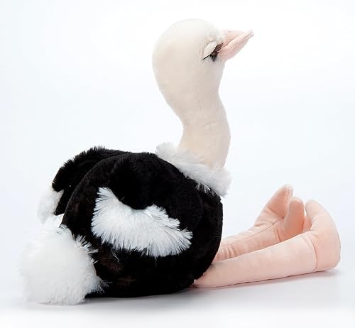 Miniatura 2 de The Petting Zoo Peluche de avestruz, regalos para niños, animales salvajes del zoológico Onez, juguete de peluche de avestruz de 12 pulgadas